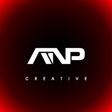 ANP Letter Initial Logo Design Template Vector Illustration