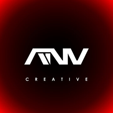 ANV Letter Initial Logo Design Template Vector Illustration