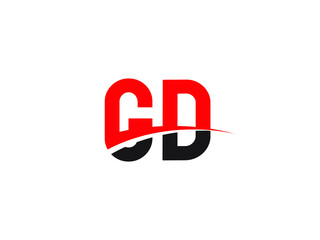 GD Letter Initial Logo Design Template