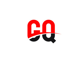 GQ Letter Initial Logo Design Template