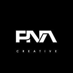 PNA Letter Initial Logo Design Template Vector Illustration