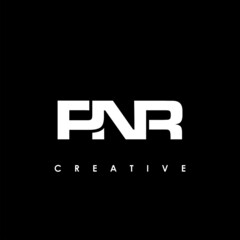 PNR Letter Initial Logo Design Template Vector Illustration