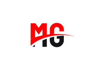 MG Letter Initial Logo Design Template
