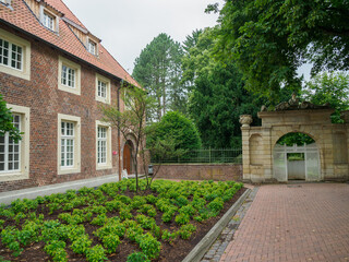 Das Dorf Gemen im westlichen Münsterland