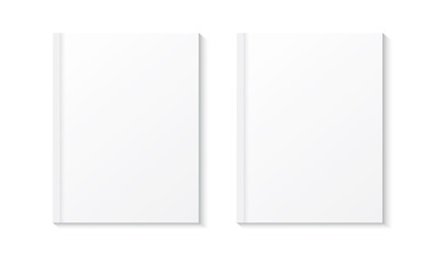 Book Cover vector mockup base