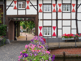 Das Dorf Gemen im westlichen Münsterland