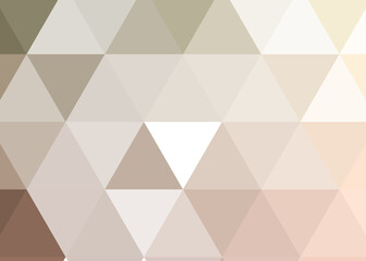 Obraz premium Abstract color Low-Polygones Generative Art background illustration