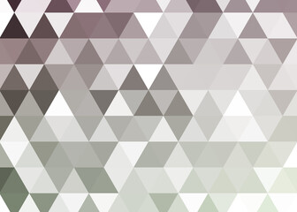 Fototapeta premium Abstract color Low-Polygones Generative Art background illustration