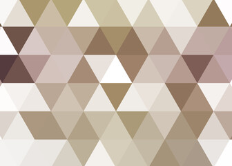 Fototapeta premium Abstract color Low-Polygones Generative Art background illustration