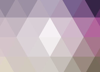 Abstract color Low-Polygones Generative Art background illustration