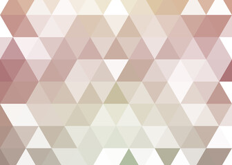 Abstract color Low-Polygones Generative Art background illustration