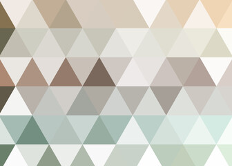 Abstract color Low-Polygones Generative Art background illustration