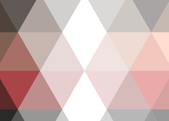 Obraz premium Abstract color Low-Polygones Generative Art background illustration