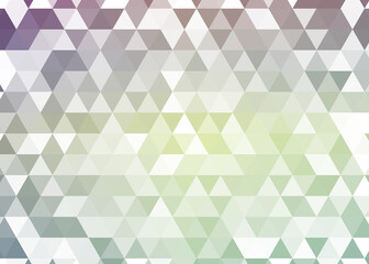 Obraz premium Abstract color Low-Polygones Generative Art background illustration
