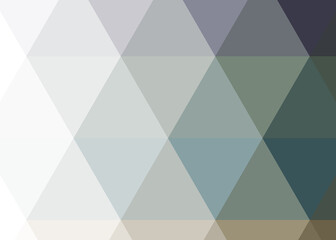 Obraz premium Abstract color Low-Polygones Generative Art background illustration