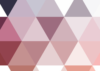 Fototapeta premium Abstract color Low-Polygones Generative Art background illustration