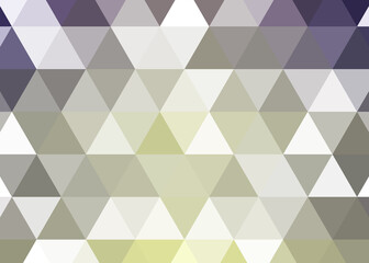 Obraz premium Abstract color Low-Polygones Generative Art background illustration