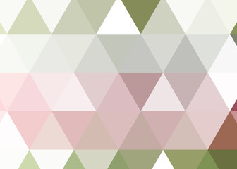 Fototapeta premium Abstract color Low-Polygones Generative Art background illustration