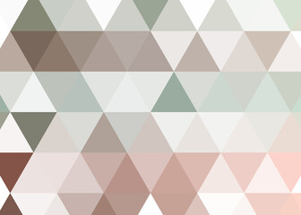 Abstract color Low-Polygones Generative Art background illustration