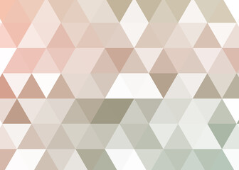 Abstract color Low-Polygones Generative Art background illustration