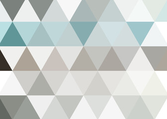 Abstract color Low-Polygones Generative Art background illustration