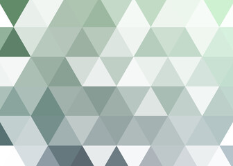 Abstract color Low-Polygones Generative Art background illustration