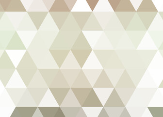 Fototapeta premium Abstract color Low-Polygones Generative Art background illustration