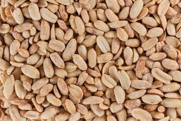 Background of salted peanuts placer bright snacks