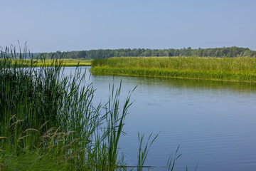 Mississippi River Summer Scenic Landscape