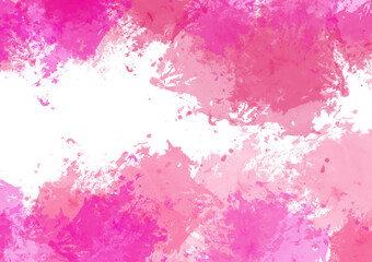 Abstract illustration painting watercolor colorful for background or backdrop...