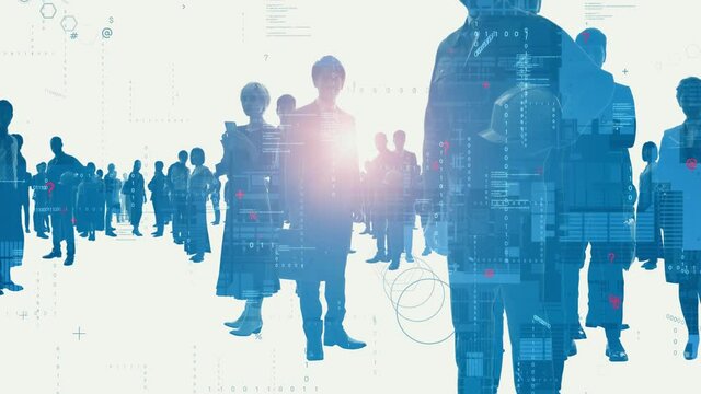 人々とテクノロジー　デジタルトランスフォーメーション 