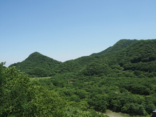 Fototapeta na wymiar Near Mt. Haruna and Lake Haruna