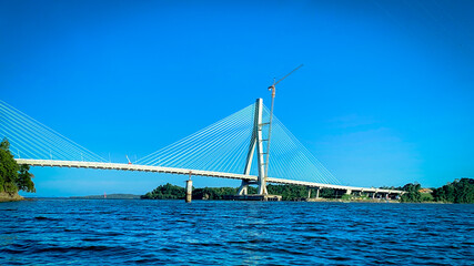 bridge over the river