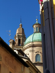 Obraz premium San Giorgio church dome, Reggio Emilia, Italy
