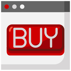 buy flat icon