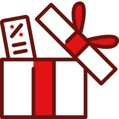 gift line icon