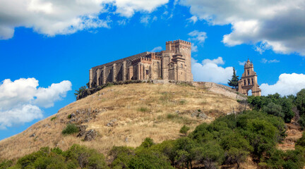 Fototapeta na wymiar Castle of Aracena