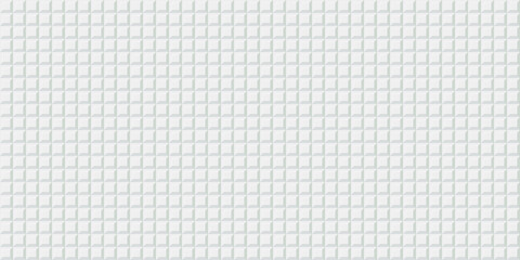 White geometric background. Mosaic tiles. Vector illustration.