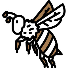 bee one color icon