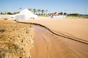 Water Stream Carcavelos Beach