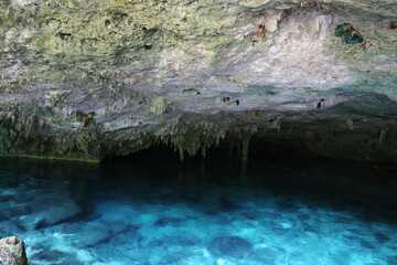 The Cenotes dos Ojos near Cancun, Mexico