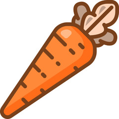 carrot Two Tone icon