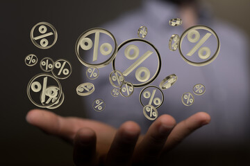 good sale discount in hand.