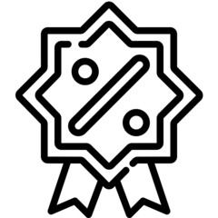 discount line icon