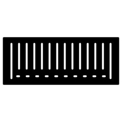 barcode solid icon