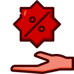 discount Two Tone icon
