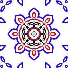 Floral pattern Illustration design.