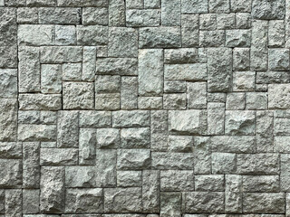 Gray texture of stone wall