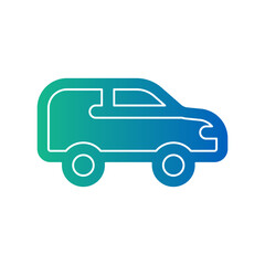 Van car icon