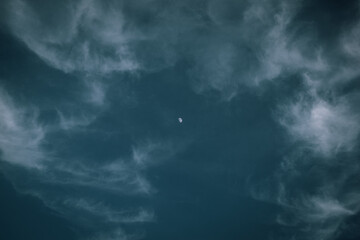 sky and moon